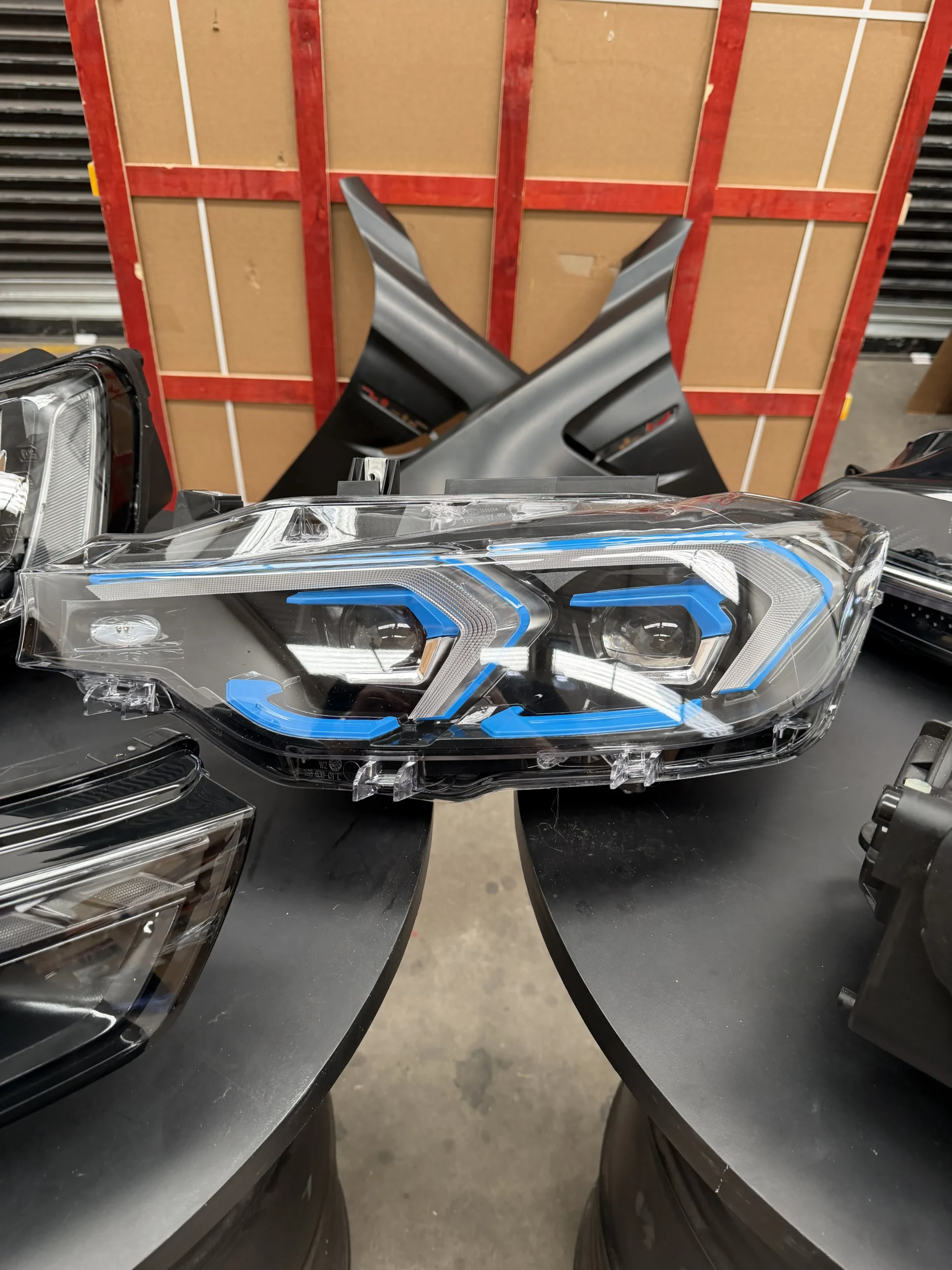 Par de Faróis Full LED Estilo G28 para BMW Série 3 F30 2013 a 2018 - Imagem 3