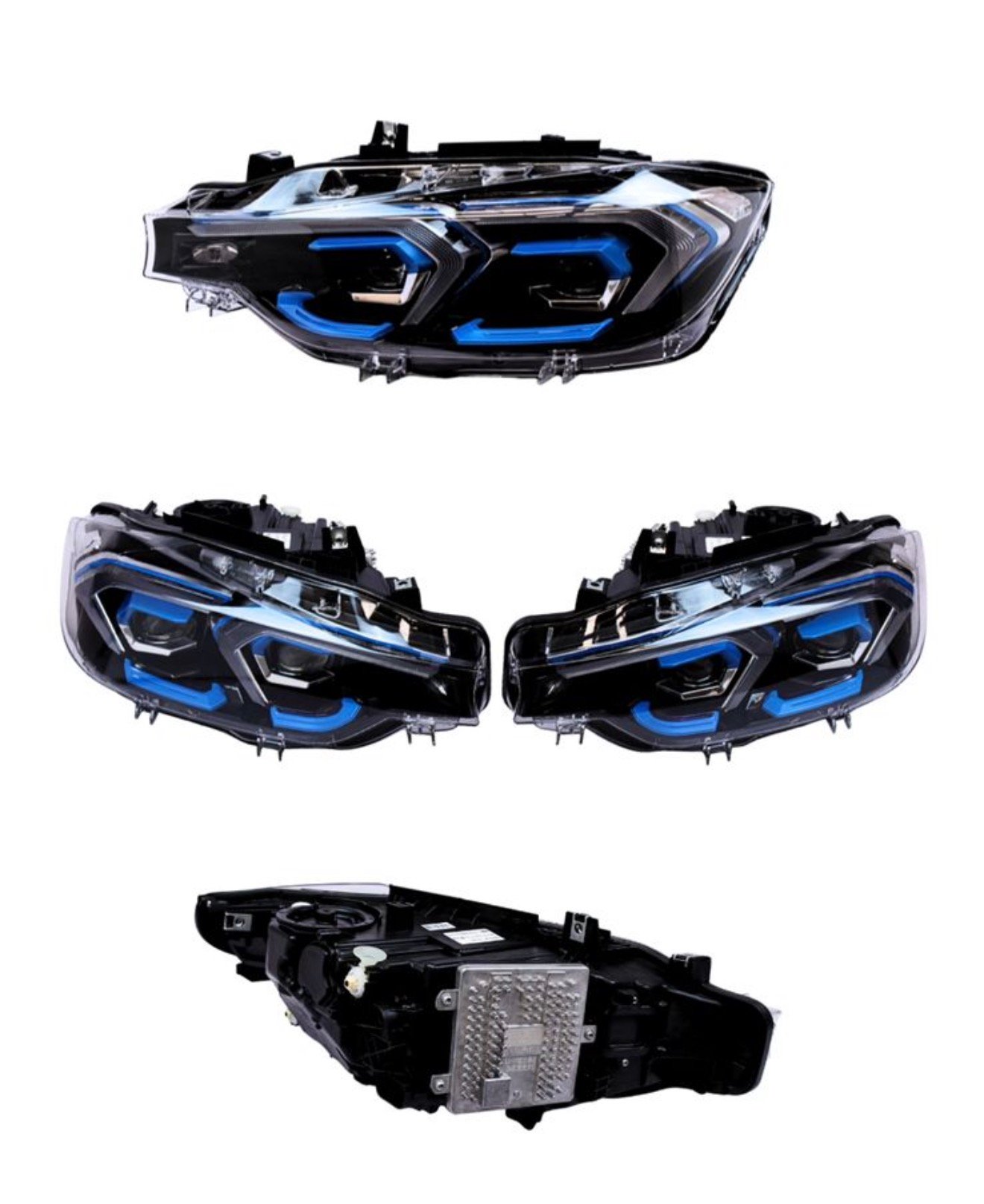 Par de Faróis Full LED Estilo G28 para BMW Série 3 F30 2013 a 2018 - Imagem 6