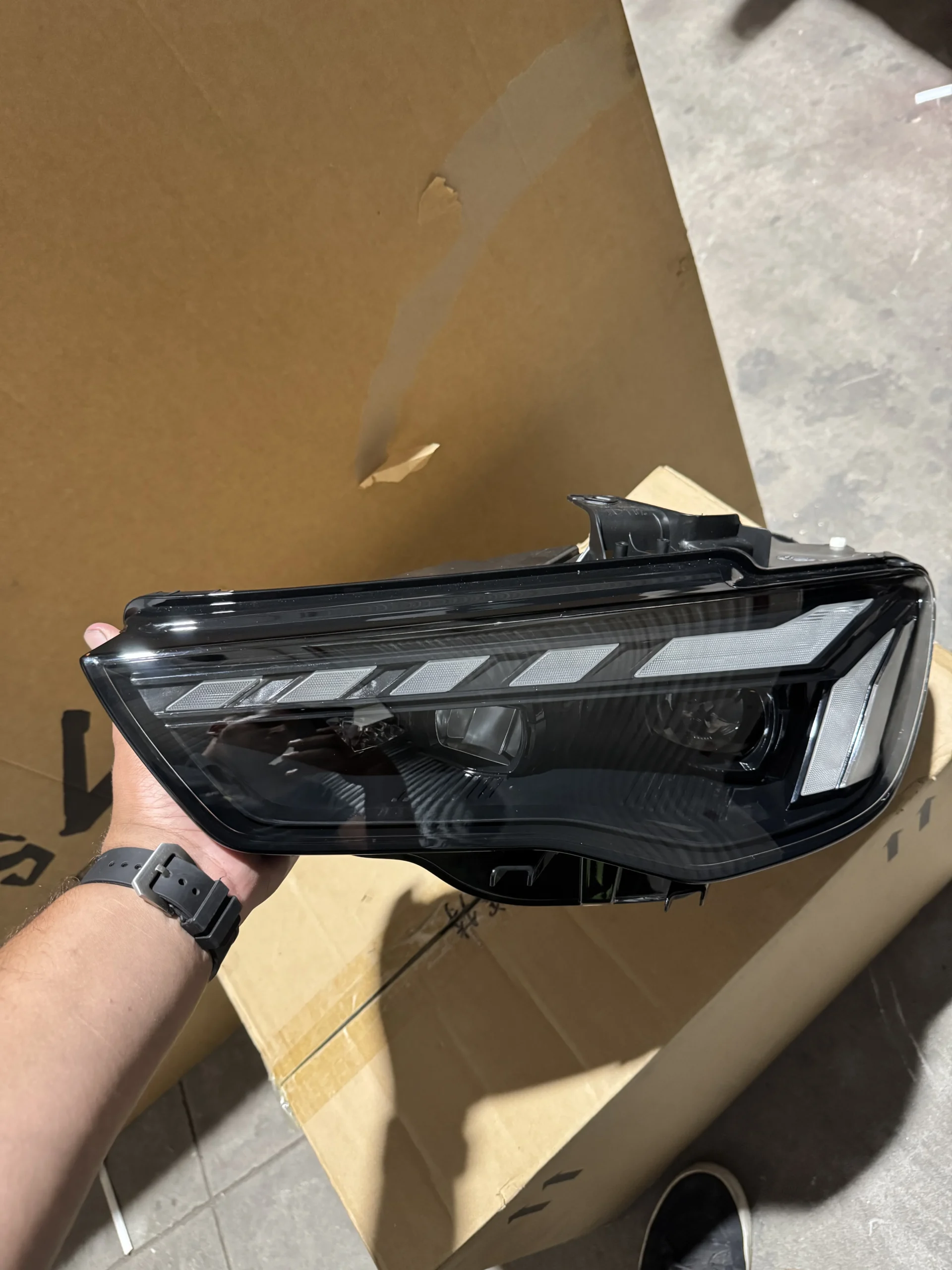 Par de Faróis Full LED Estilo RS5/RS6 para Audi A3 2017 a 2020 - Imagem 10