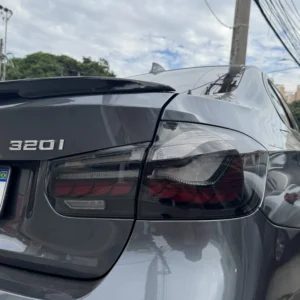 Par de Lanternas Dragon Fumê para BMW Série 3 F30 2013 a 2018