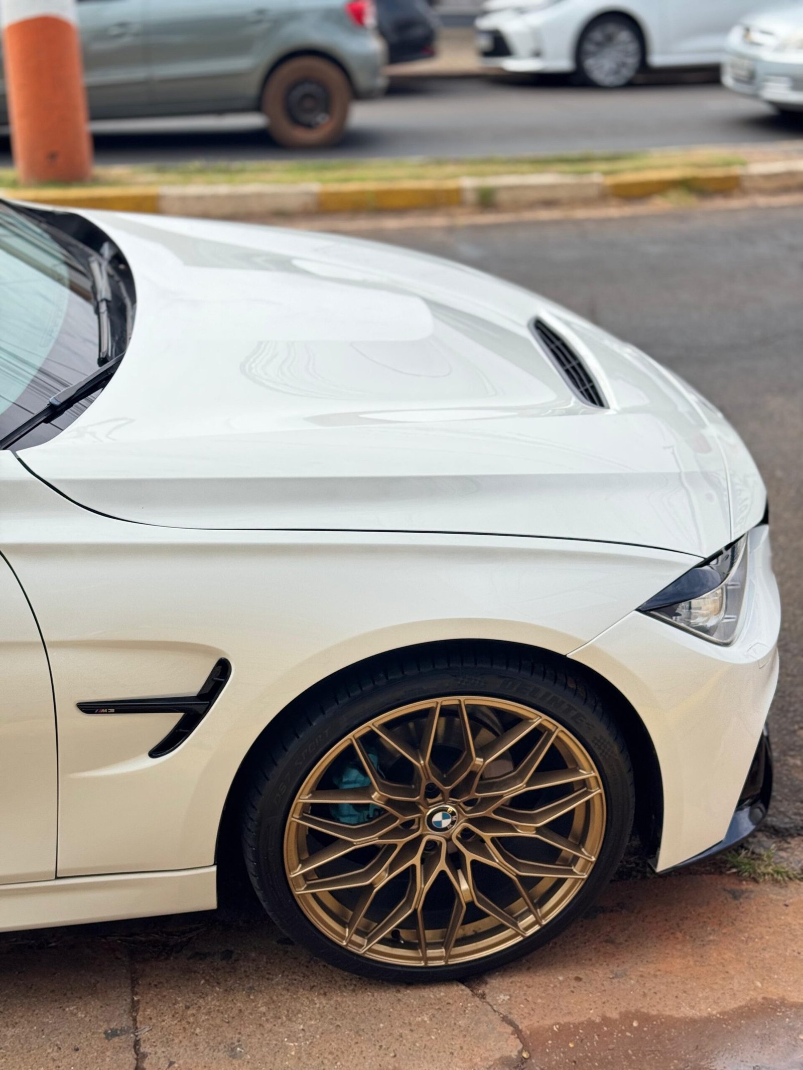 Par de Para-lamas M3 para BMW Série 3 F30 2013 a 2018