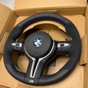 Volante linha BMW em Alcântara com Shift
