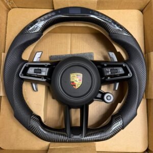 Volante linha Porsche em Carbono com Shift