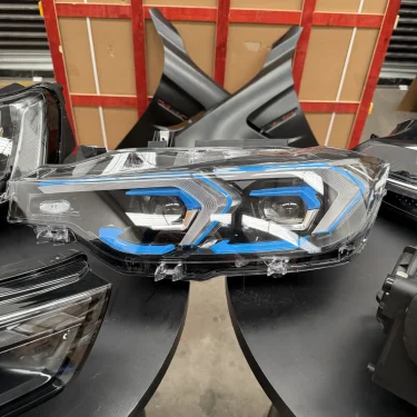 Par de Faróis Full LED Estilo G28 para BMW Série 3 F30 2013 a 2018 - 02