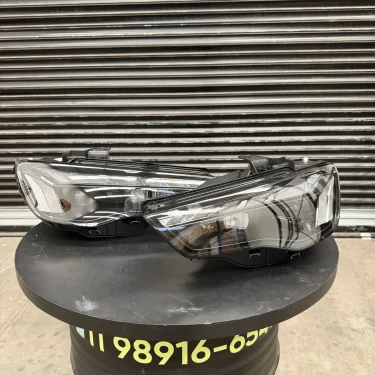 Par de Faróis Full LED Estilo RS5/RS6 para Audi A3 2014 a 2016
