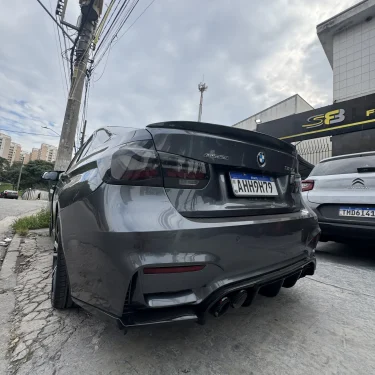 Par de Lanternas Dragon Fumê para BMW Série 3 F30 2013 a 2018 - 01