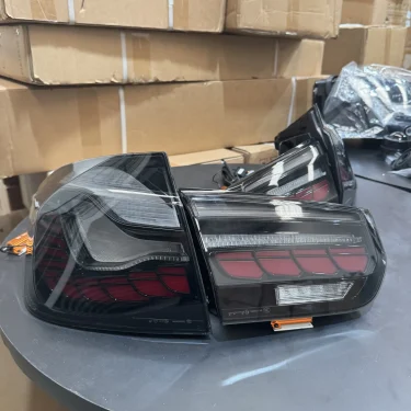 Par de Lanternas Dragon Fumê para BMW Série 3 F30 2013 a 2018 - 06