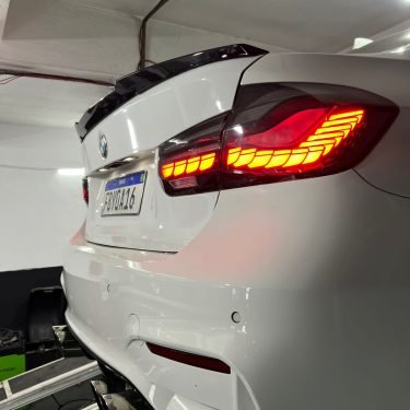 Par de Lanternas Dragon Fumê para BMW Série 3 F30 2013 a 2018 - 08
