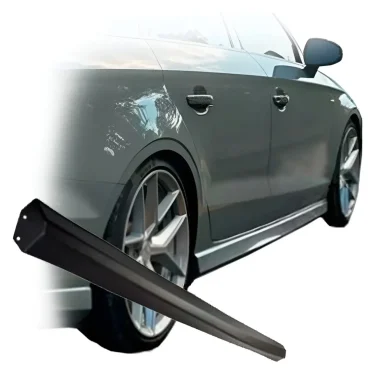 Par de Saias Laterais RS3 para Audi A3 Sedan 2014 a 2020 - 03