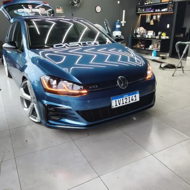 Para-choque Dianteiro Golf GTI MK7.5 para Golf MK7 2014 a 2017