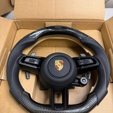 Volante linha Porsche em Carbono com Shift - 01